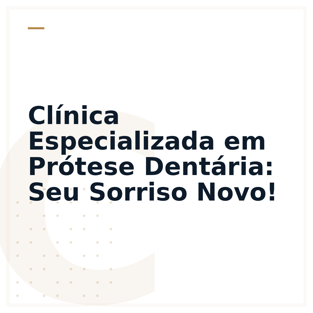 Clínica Especializada em Prótese Dentária: Seu Sorriso Novo!