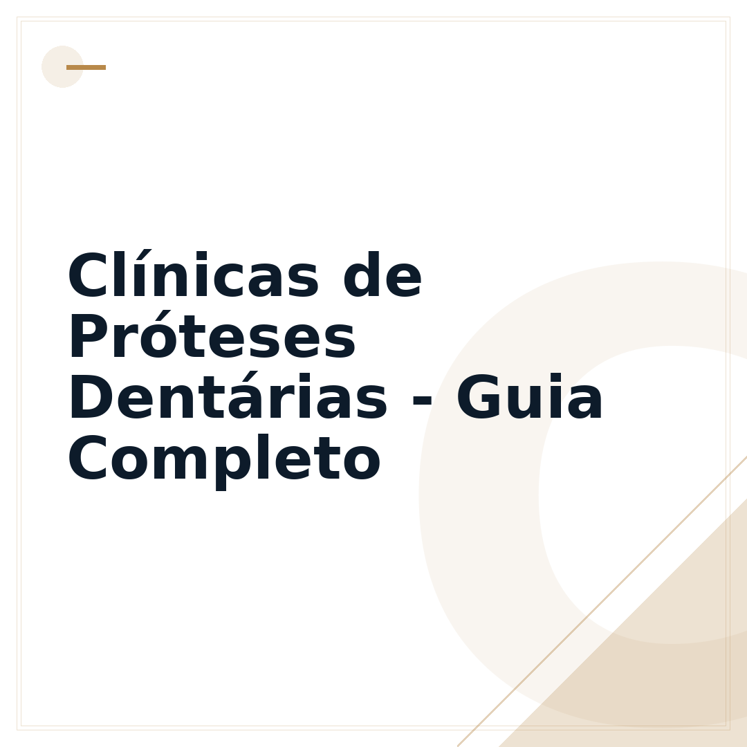 Clínicas de Próteses Dentárias - Guia Completo