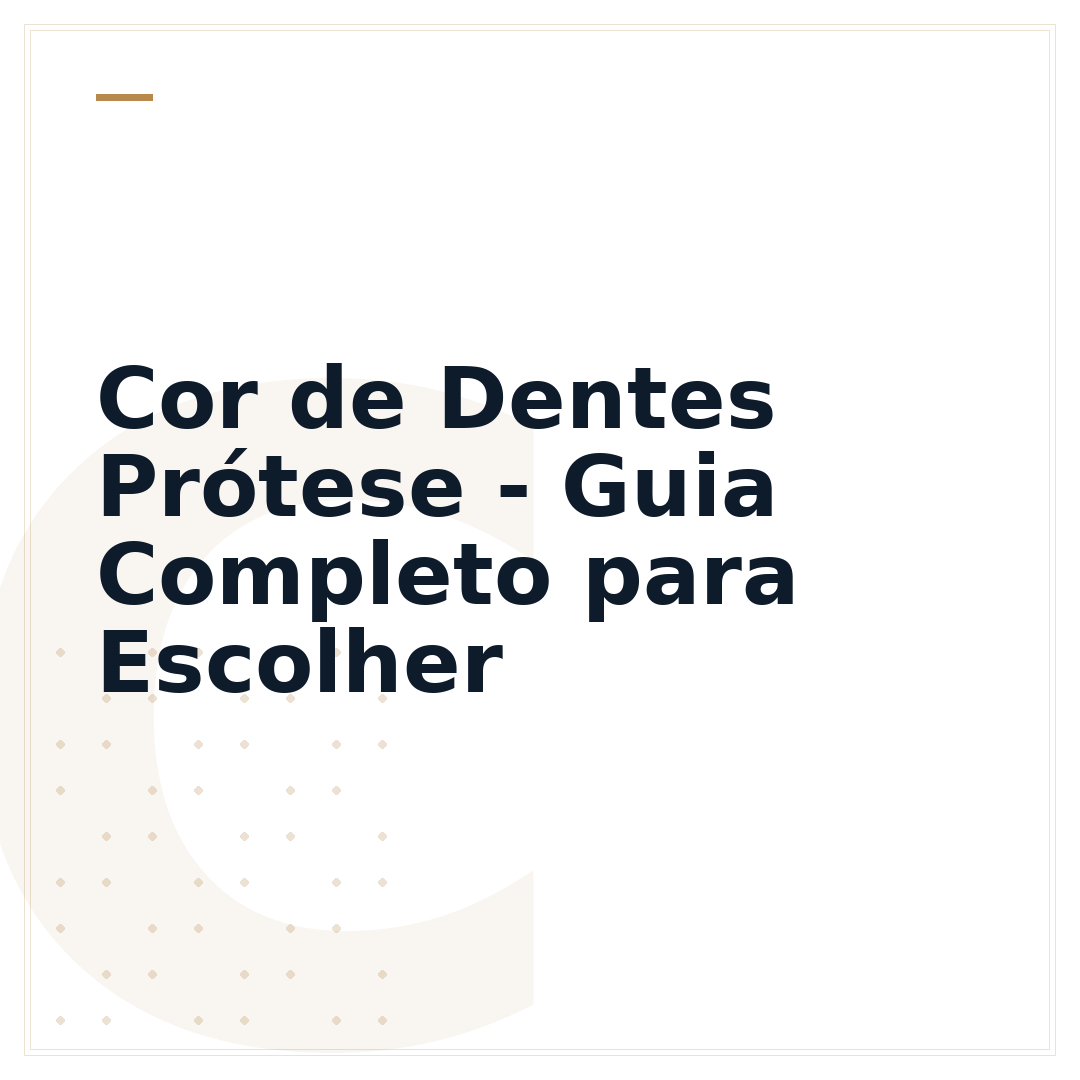 Cor de Dentes Prótese - Guia Completo para Escolher