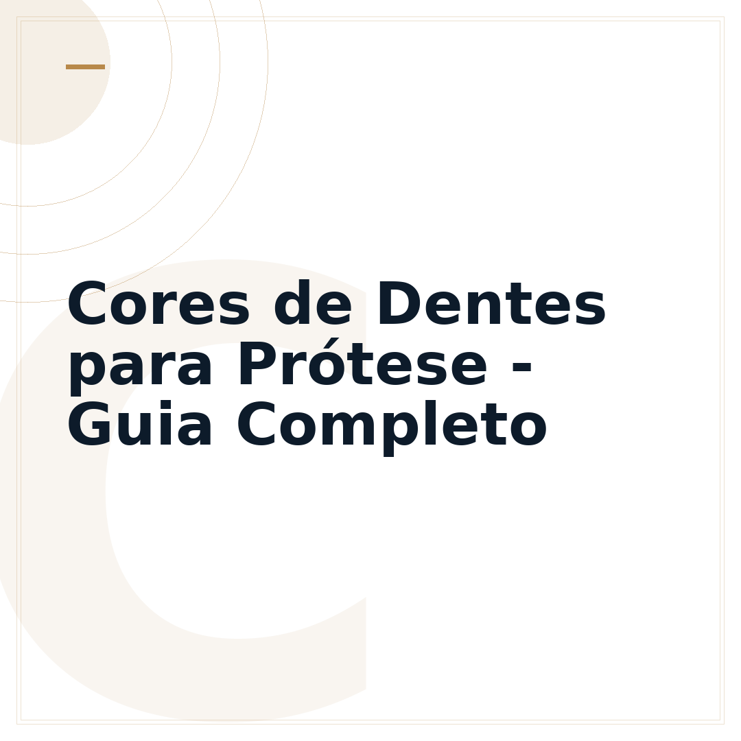 Cores de Dentes para Prótese - Guia Completo