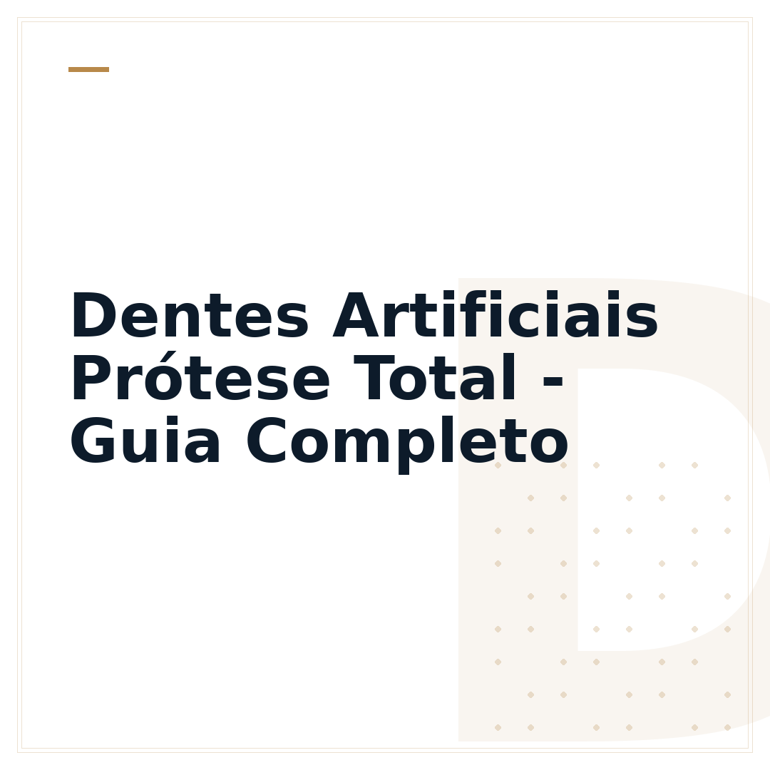 Dentes Artificiais Prótese Total - Guia Completo