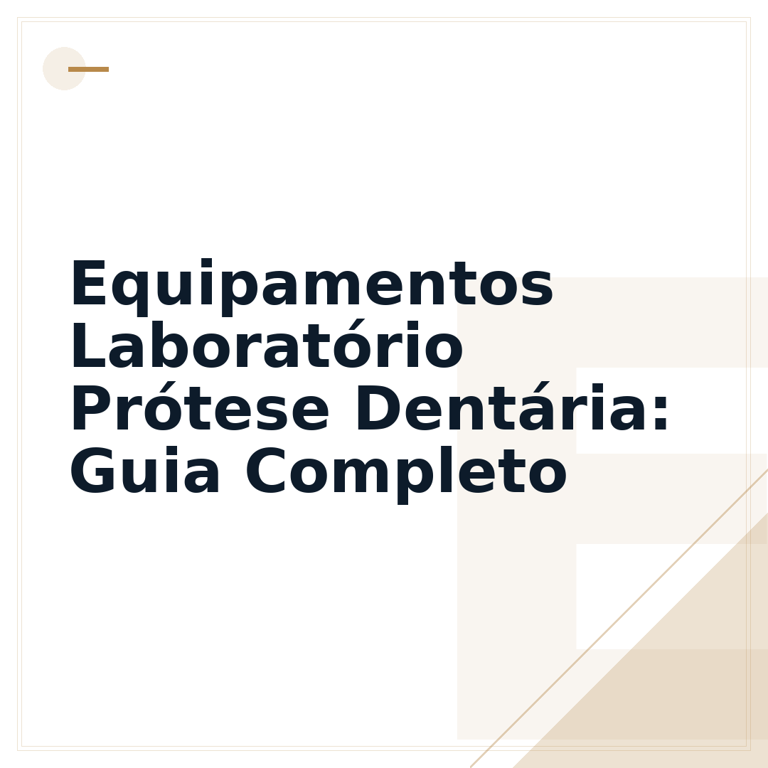 Equipamentos Laboratório Prótese Dentária: Guia Completo