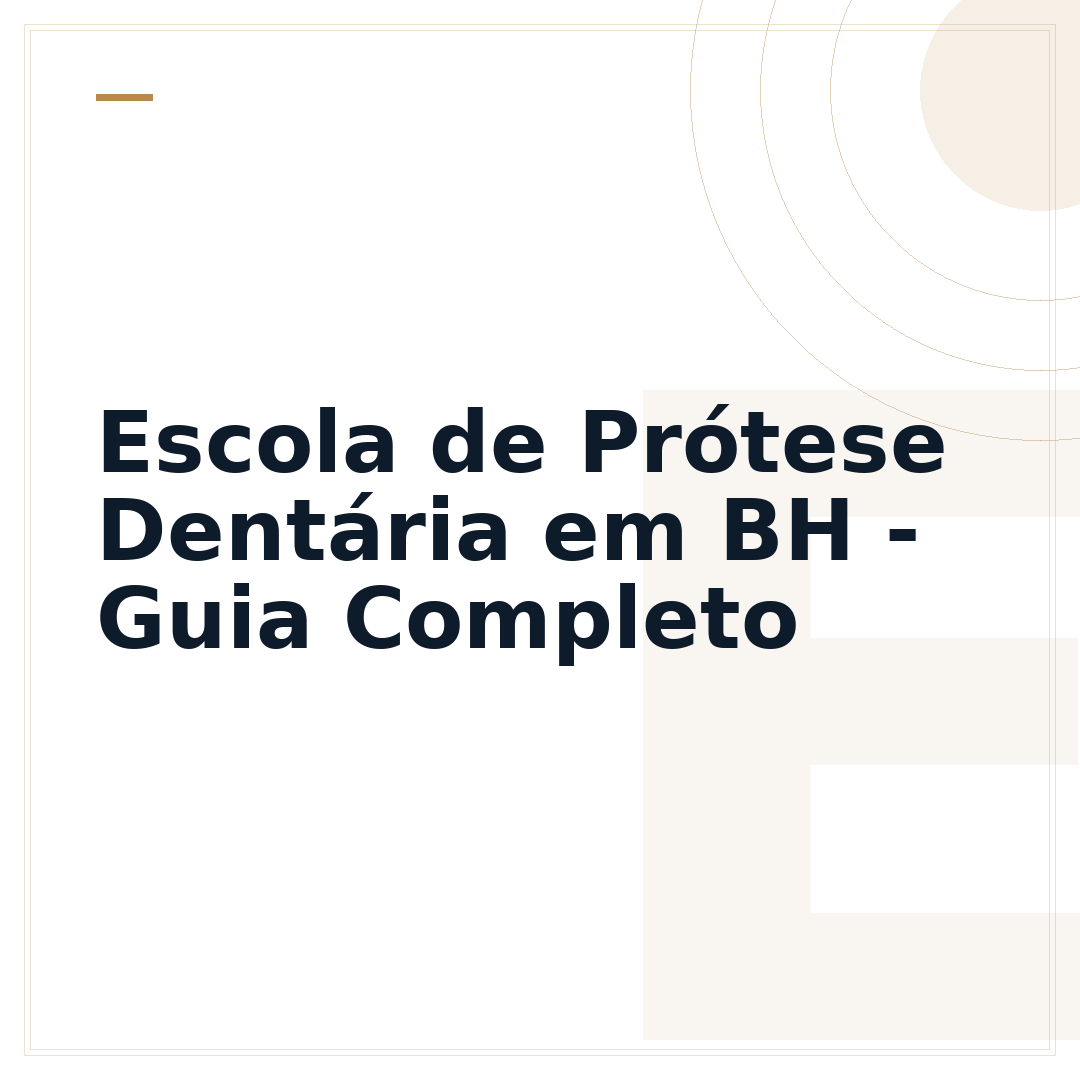 Escola de Prótese Dentária em BH - Guia Completo