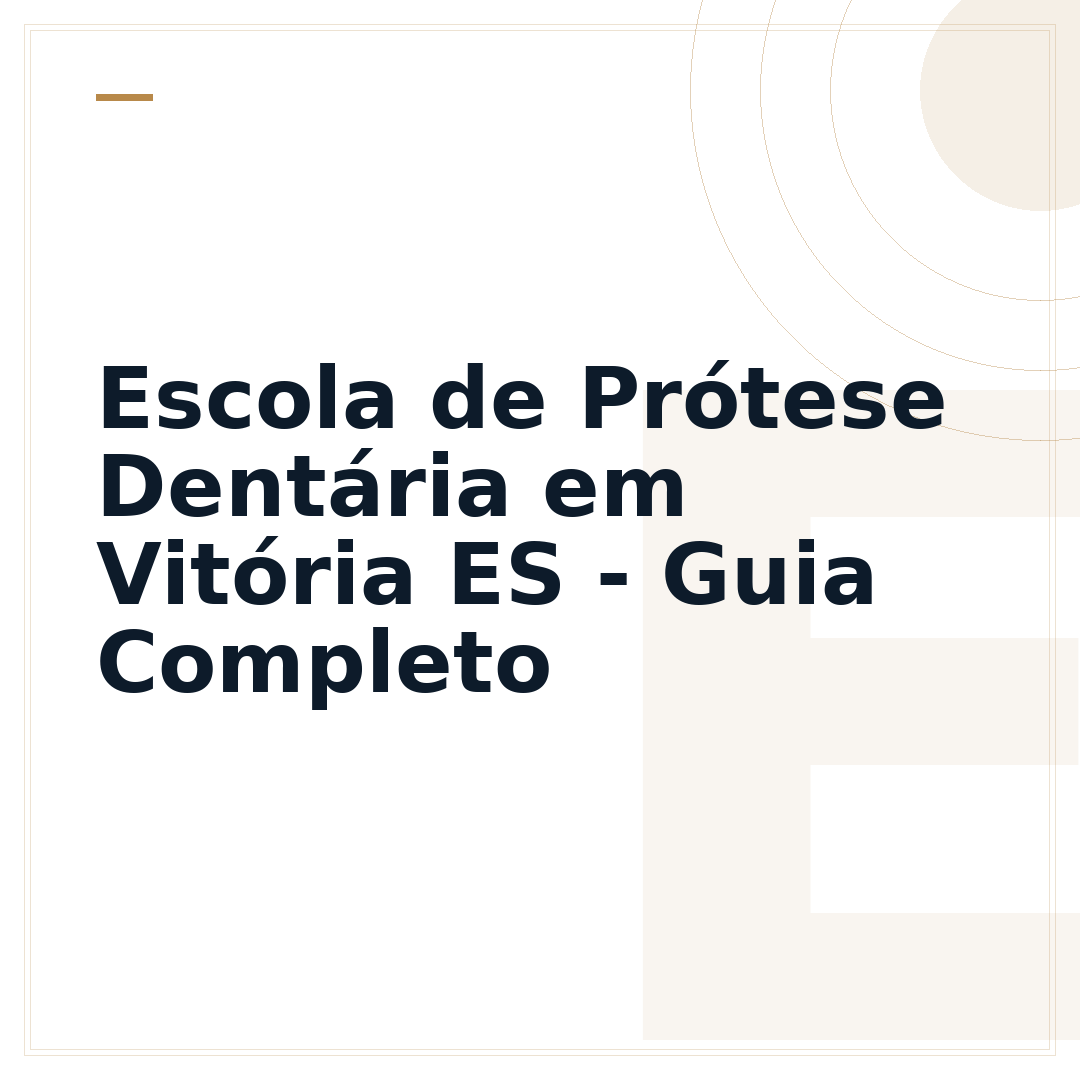 Escola de Prótese Dentária em Vitória ES - Guia Completo