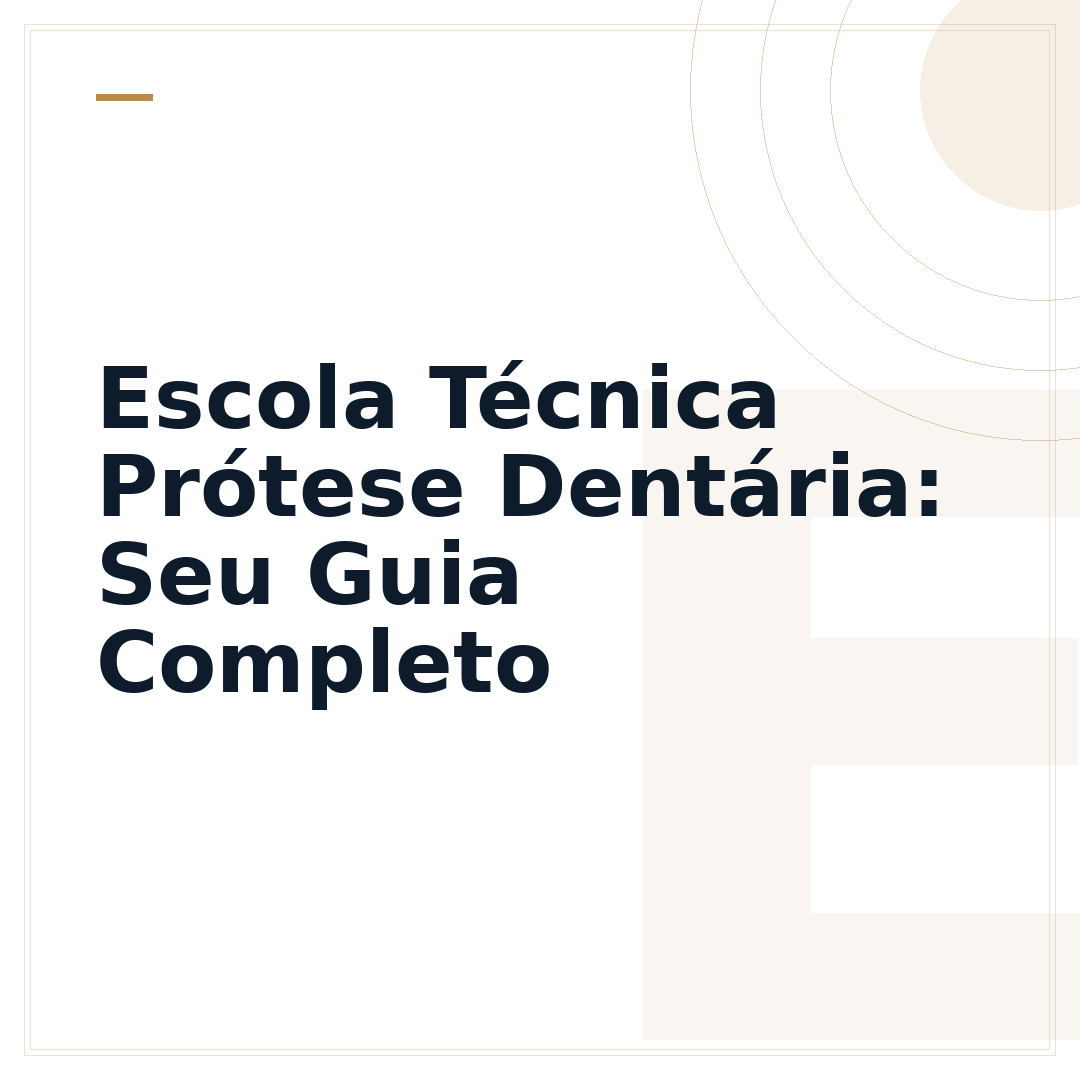 Escola Técnica Prótese Dentária: Seu Guia Completo