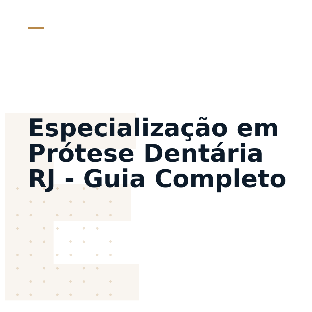 Especialização em Prótese Dentária RJ - Guia Completo