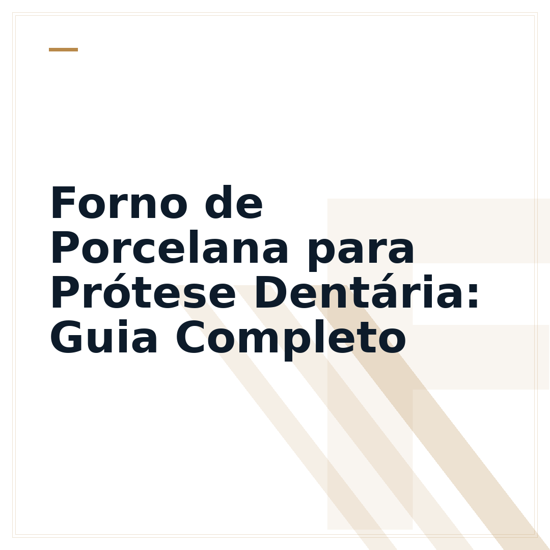 Forno de Porcelana para Prótese Dentária: Guia Completo