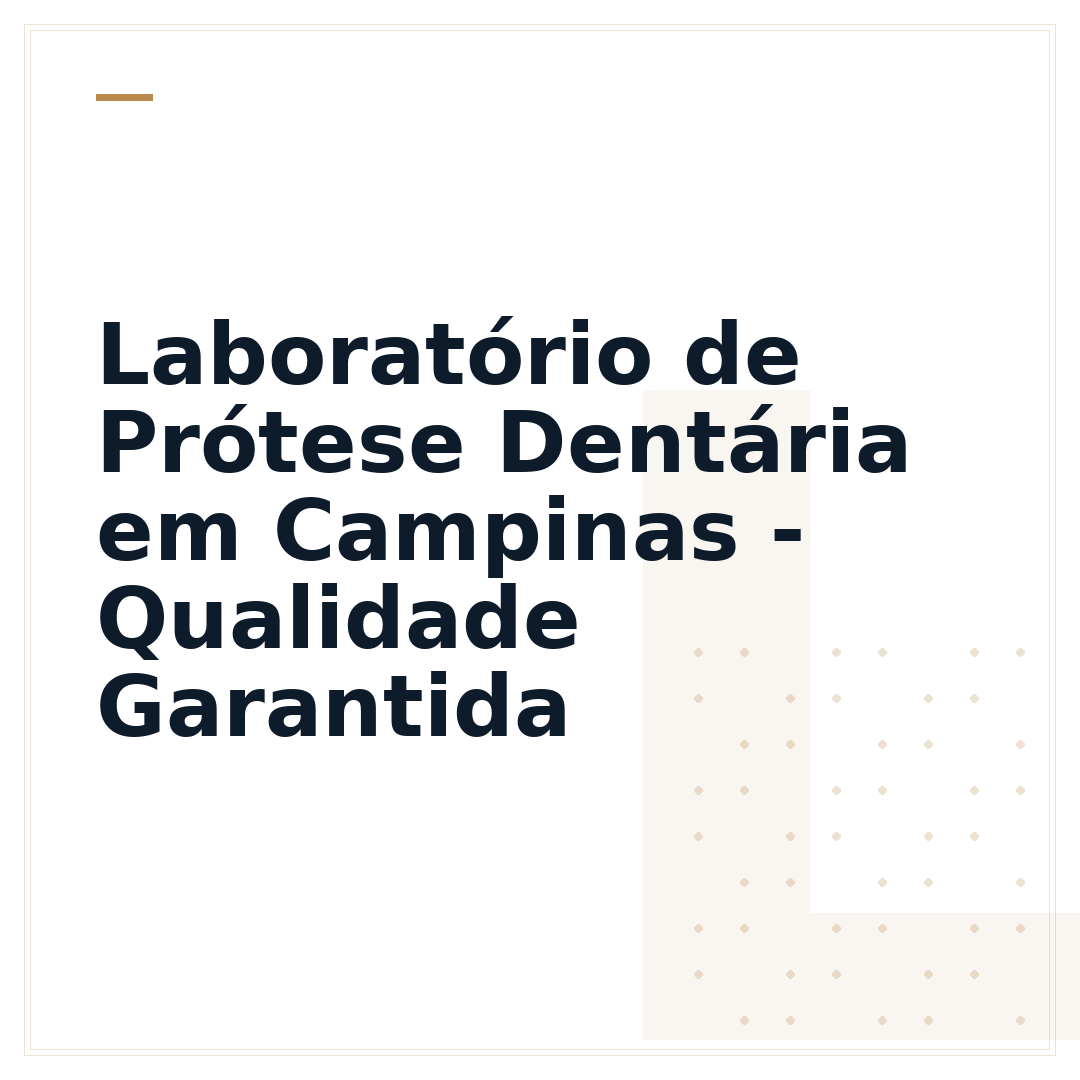Laboratório de Prótese Dentária em Campinas - Qualidade Garantida