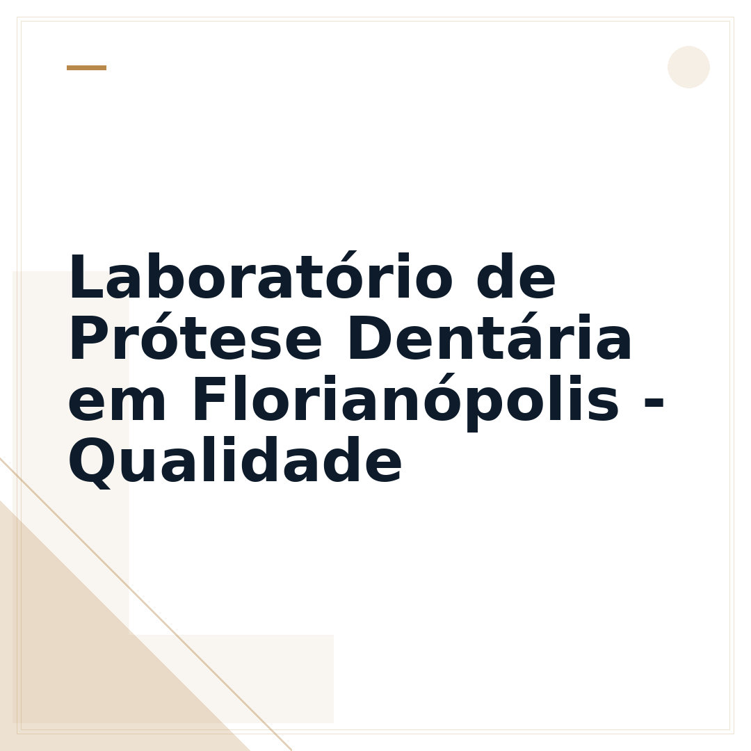 Laboratório de Prótese Dentária em Florianópolis - Qualidade