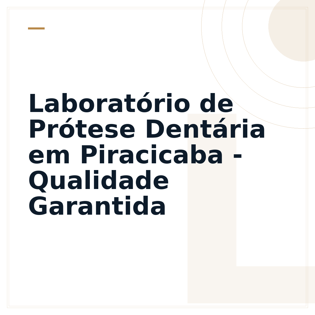 Laboratório de Prótese Dentária em Piracicaba - Qualidade Garantida