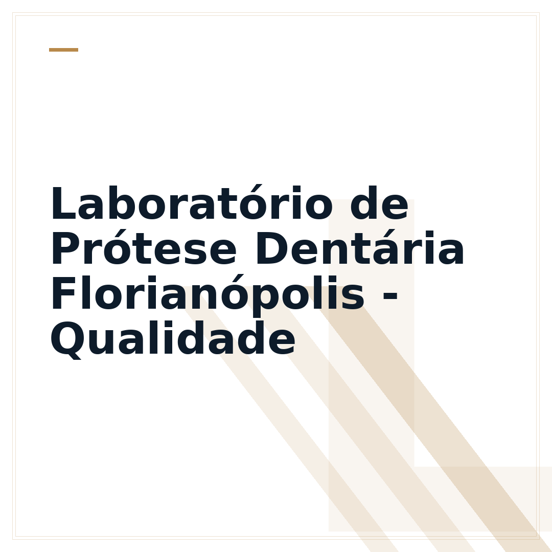 Laboratório de Prótese Dentária Florianópolis - Qualidade