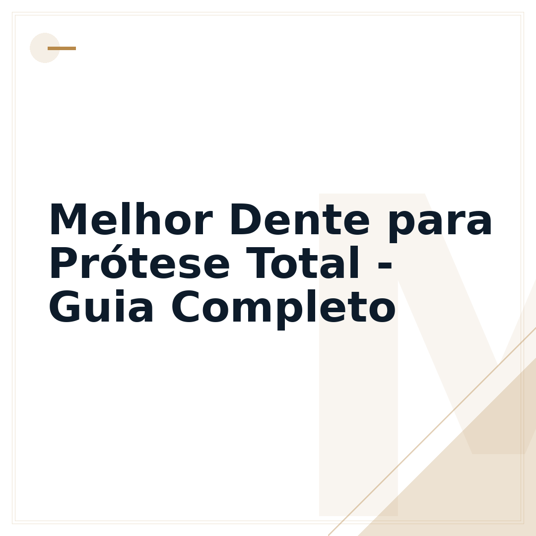 Melhor Dente para Prótese Total - Guia Completo