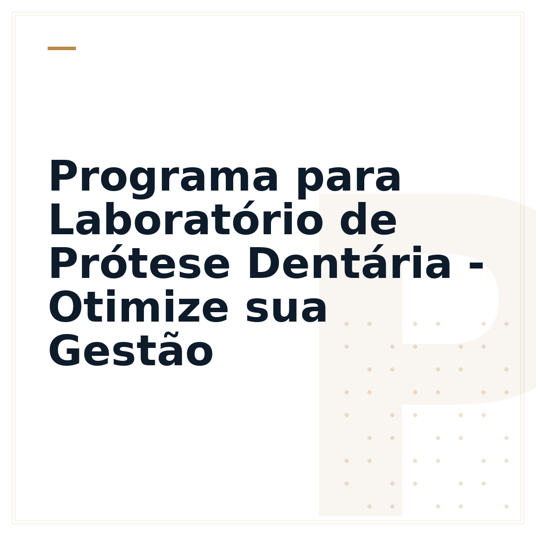 Programa para Laboratório de Prótese Dentária - Otimize sua Gestão