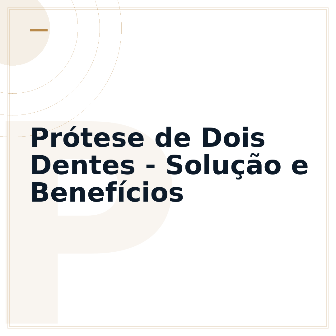 Prótese de Dois Dentes - Solução e Benefícios