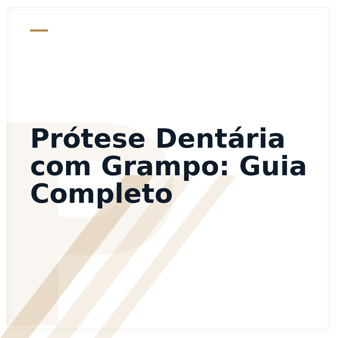 Prótese Dentária com Grampo: Guia Completo