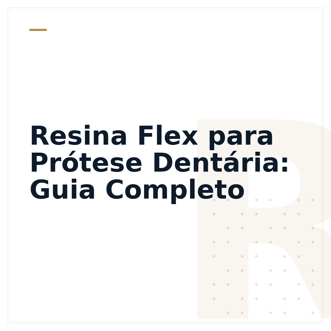 Resina Flex para Prótese Dentária: Guia Completo